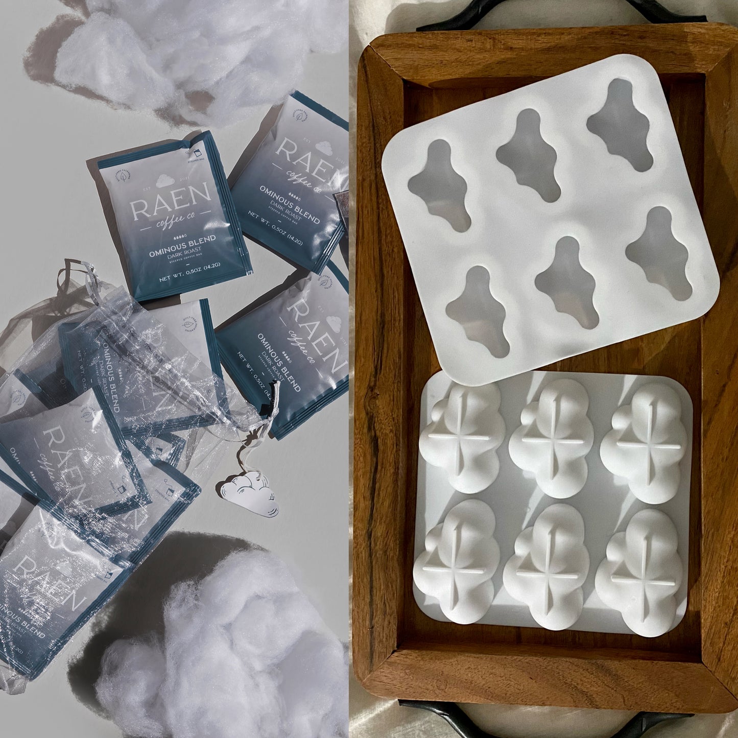 15 Count Ominous Blend & Cloud Ice Tray